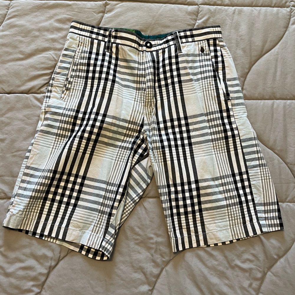 Men’s Volcom Plaid Shorts